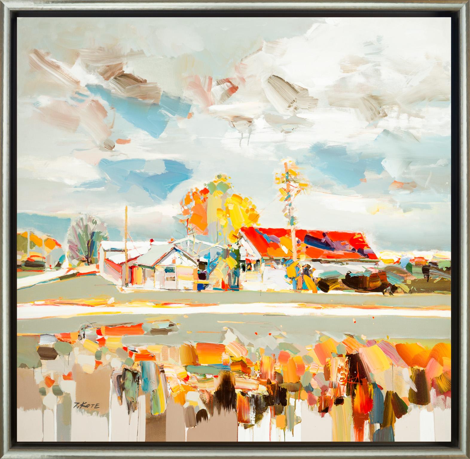 Josef Kote Landscape Painting - Journey To A Magical Place