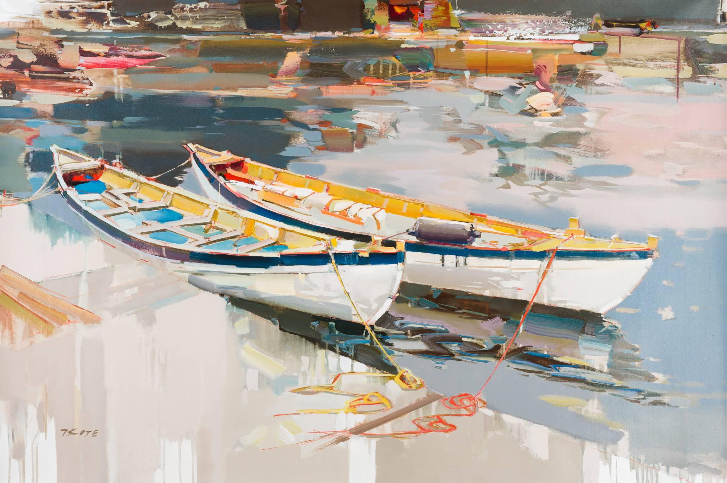 Morning Serenity - Painting by Josef Kote