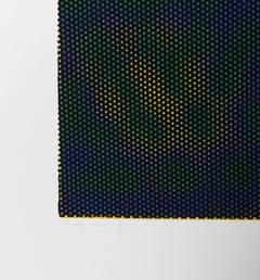K-BGB, Op Art Screenprint by Josef Levi