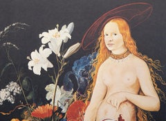 Still Life with Cranach and De Heem, Pop Art Screenprint by Josef Levi