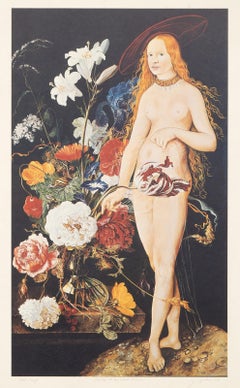 Bodegón con Cranach y De Heem, Serigrafía Pop Art de Josef Levi