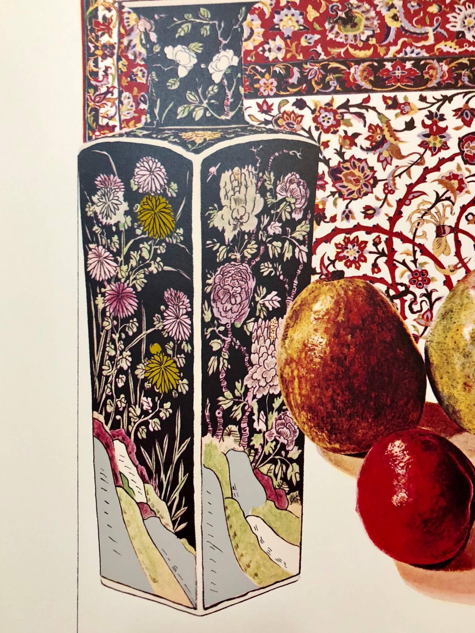 Still Life with German Master Pop Art Triptych Serigraph Suite Hand Signed 7