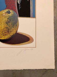 Still Life with Hans Maler Pop Art Serigraph Hand Signed