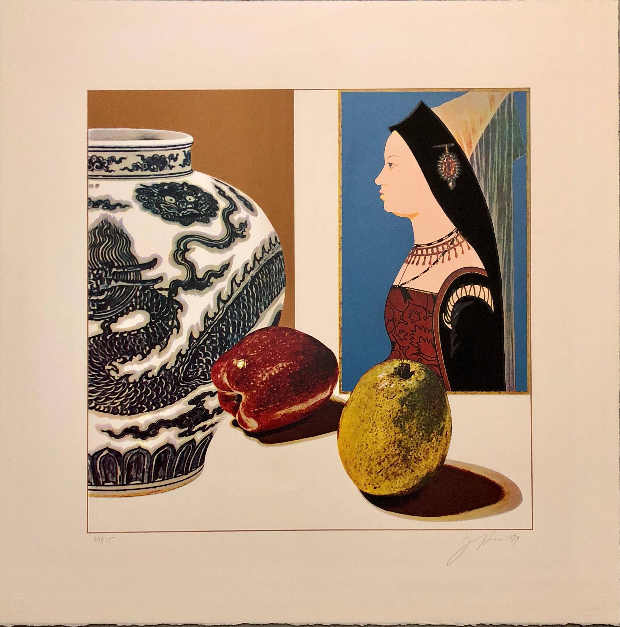 Still Life with Hans Maler Pop Art Serigraph Hand Signed