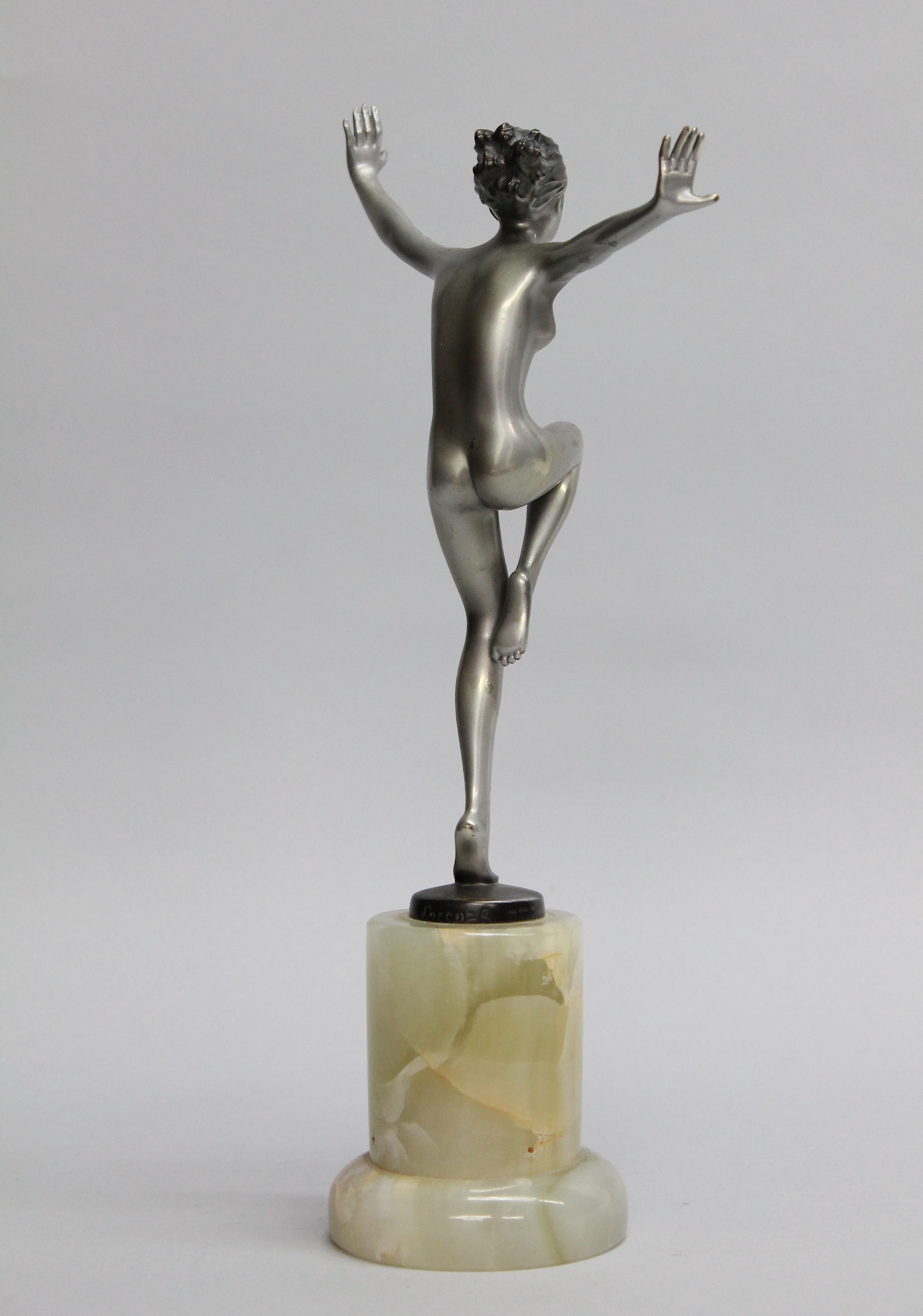 Josef Lorenzl Art-Déco-Skulptur, 1930er Jahre (Art déco) im Angebot