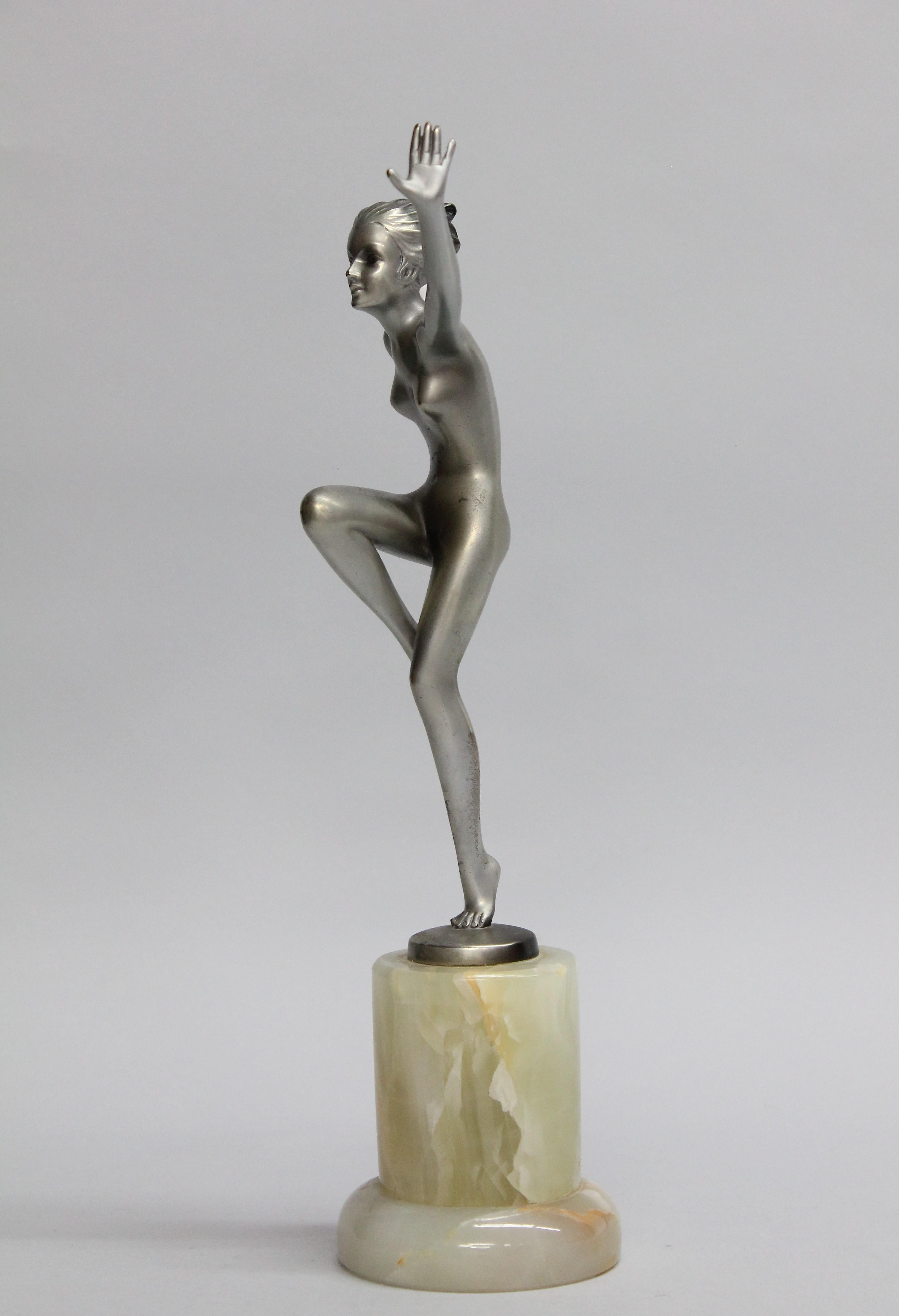 Milieu du XXe siècle Sculpture Art Déco Josef Lorenzl, années 1930 en vente