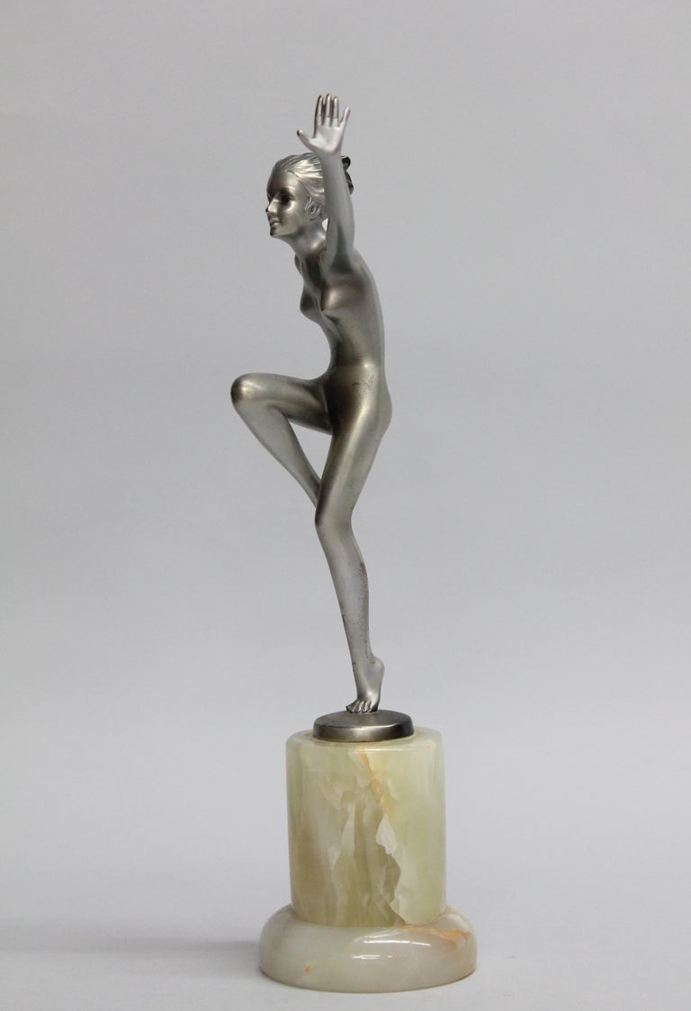 Bronze Josef Lorenzl Art Deco Sculpture, 1930s For Sale