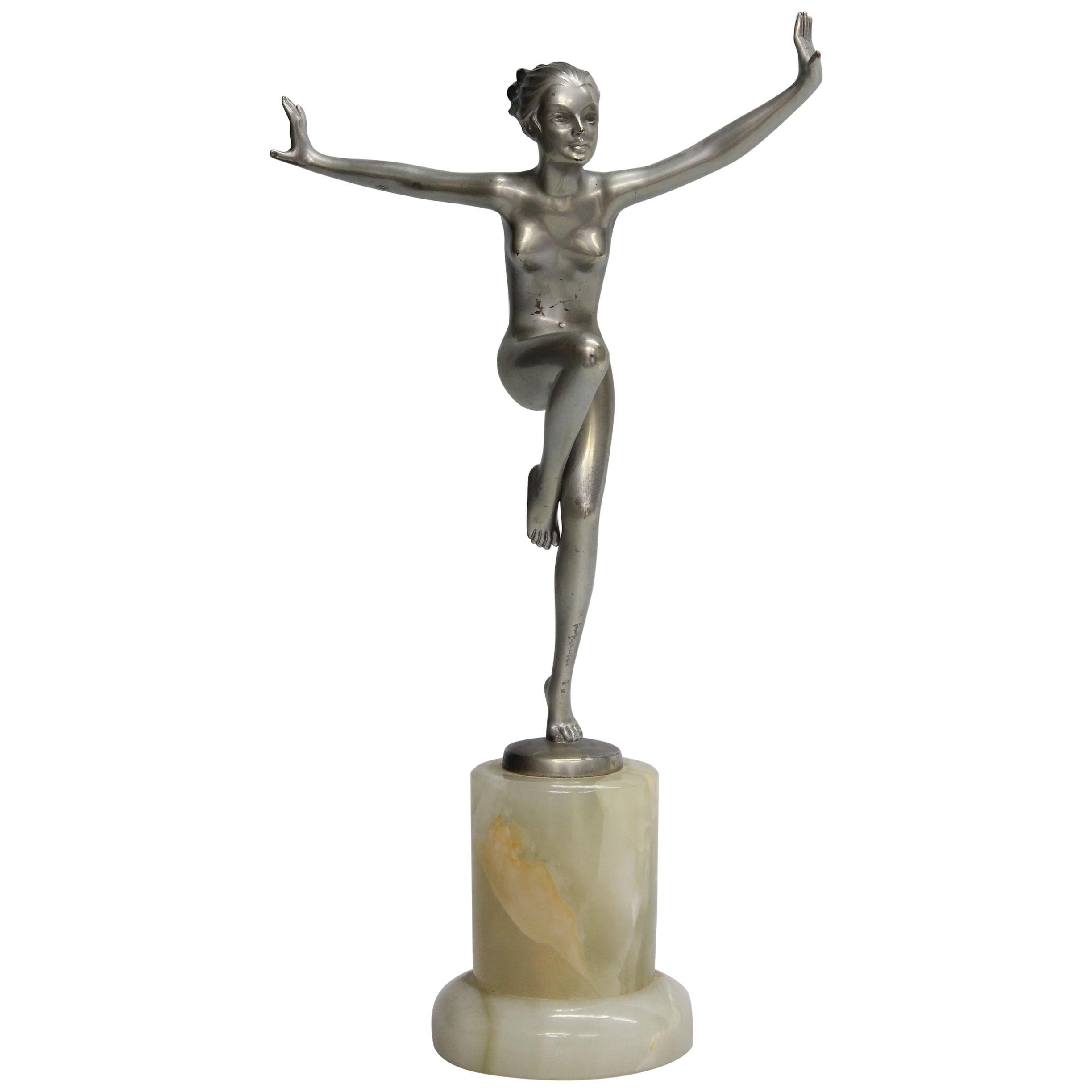 Josef Lorenzl Art-Déco-Skulptur, 1930er Jahre im Angebot