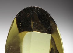 "Galaxy" minimalist glass sculpture by Czech artist Josef Marek