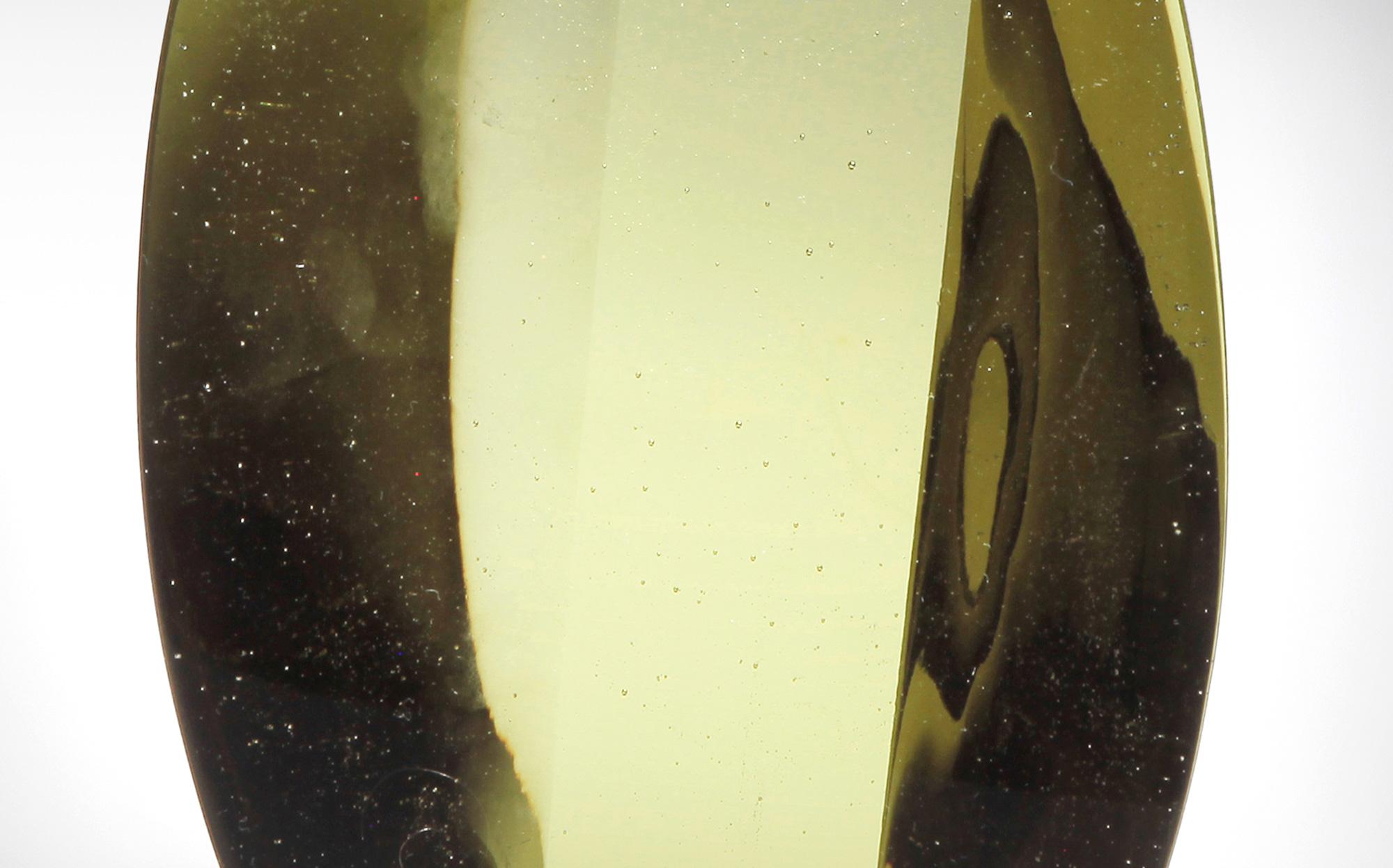 Sculpture minimaliste en verre « Galaxy » de l'artiste tchèque Josef Marek en vente 2
