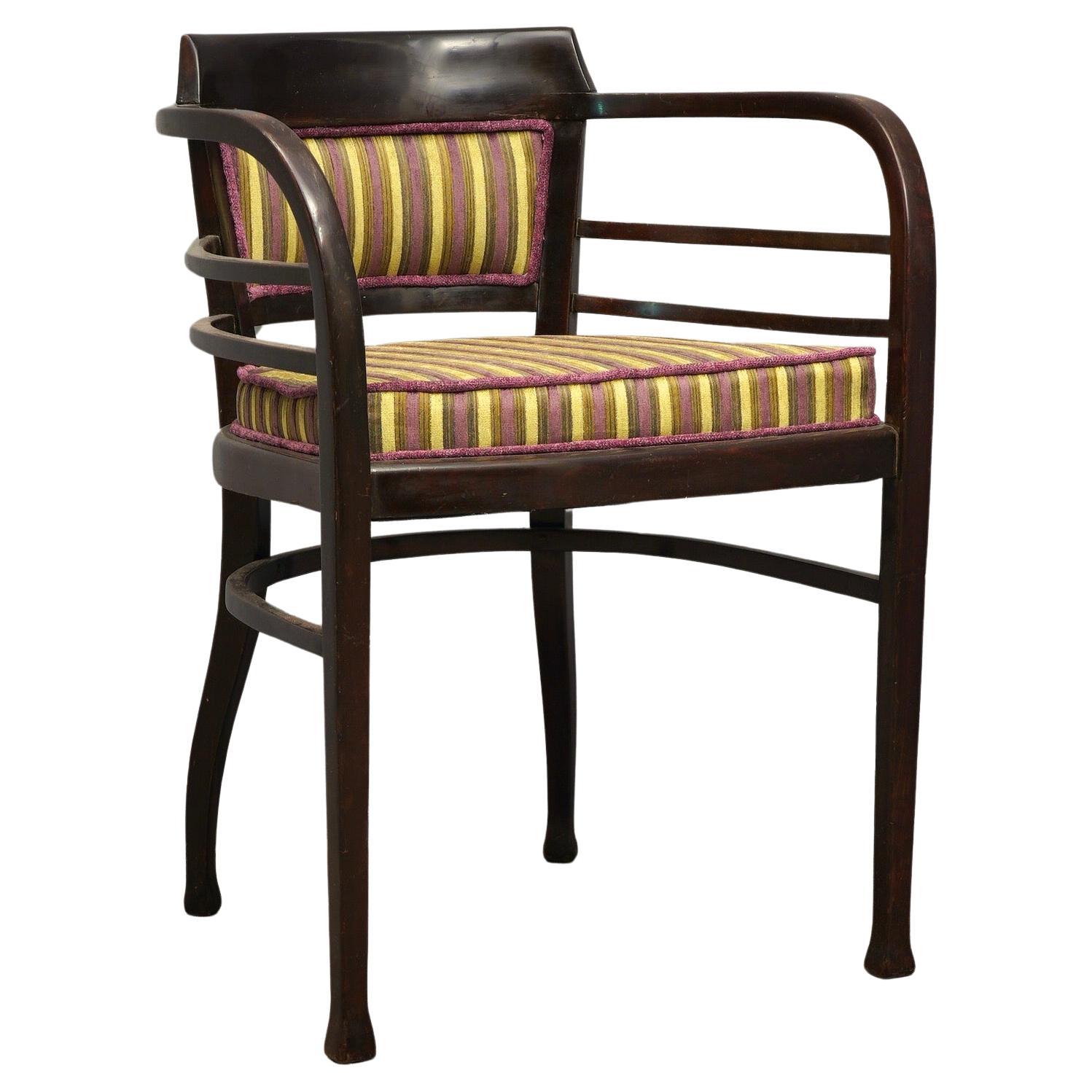 Josef Maria Olbrich for Thonet Armchair, 1910 For Sale