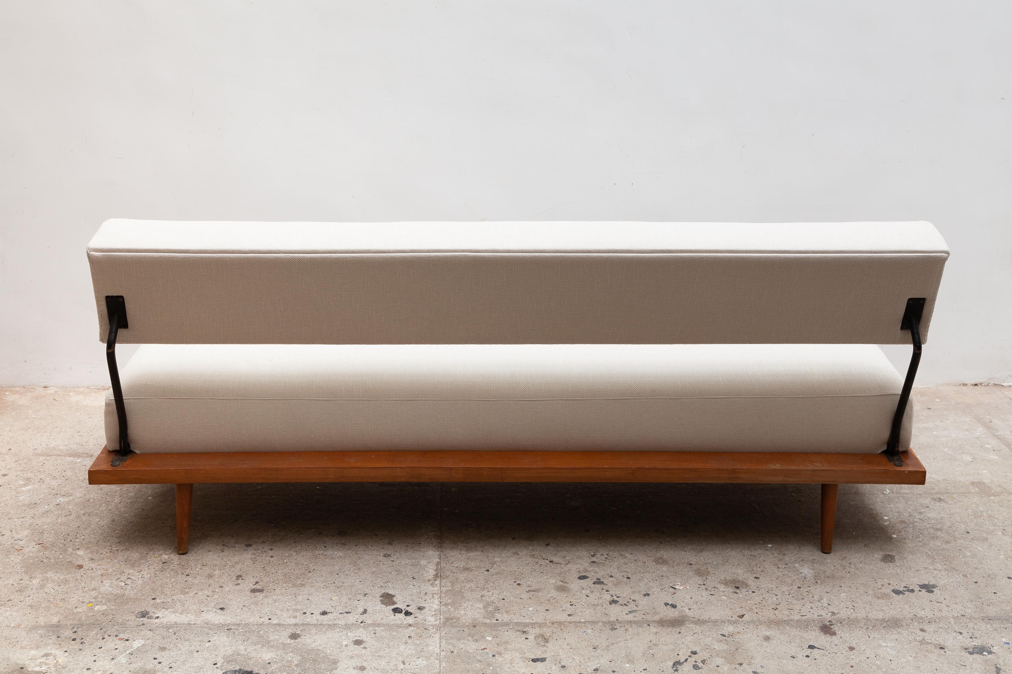 Josef Pentenrieder Daybed, Sofa, 1950s, for Hans Kaufeld, Germany In Good Condition In Antwerp, BE
