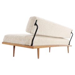 Minimalistisches Tagesbett von Josef Pentenrieder, umwandelbares Sofa für Hans Kaufeld, 1954