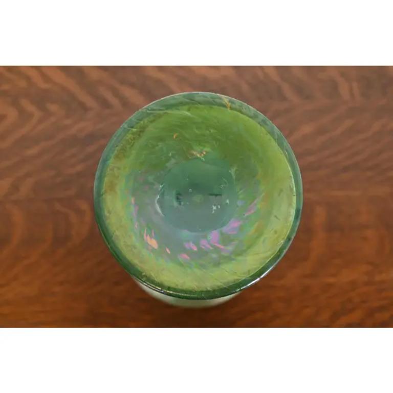 Vaso in vetro artistico iridescente in stile Art Nouveau di Josef Rindskopf, CIRCA 1890 in vendita 5