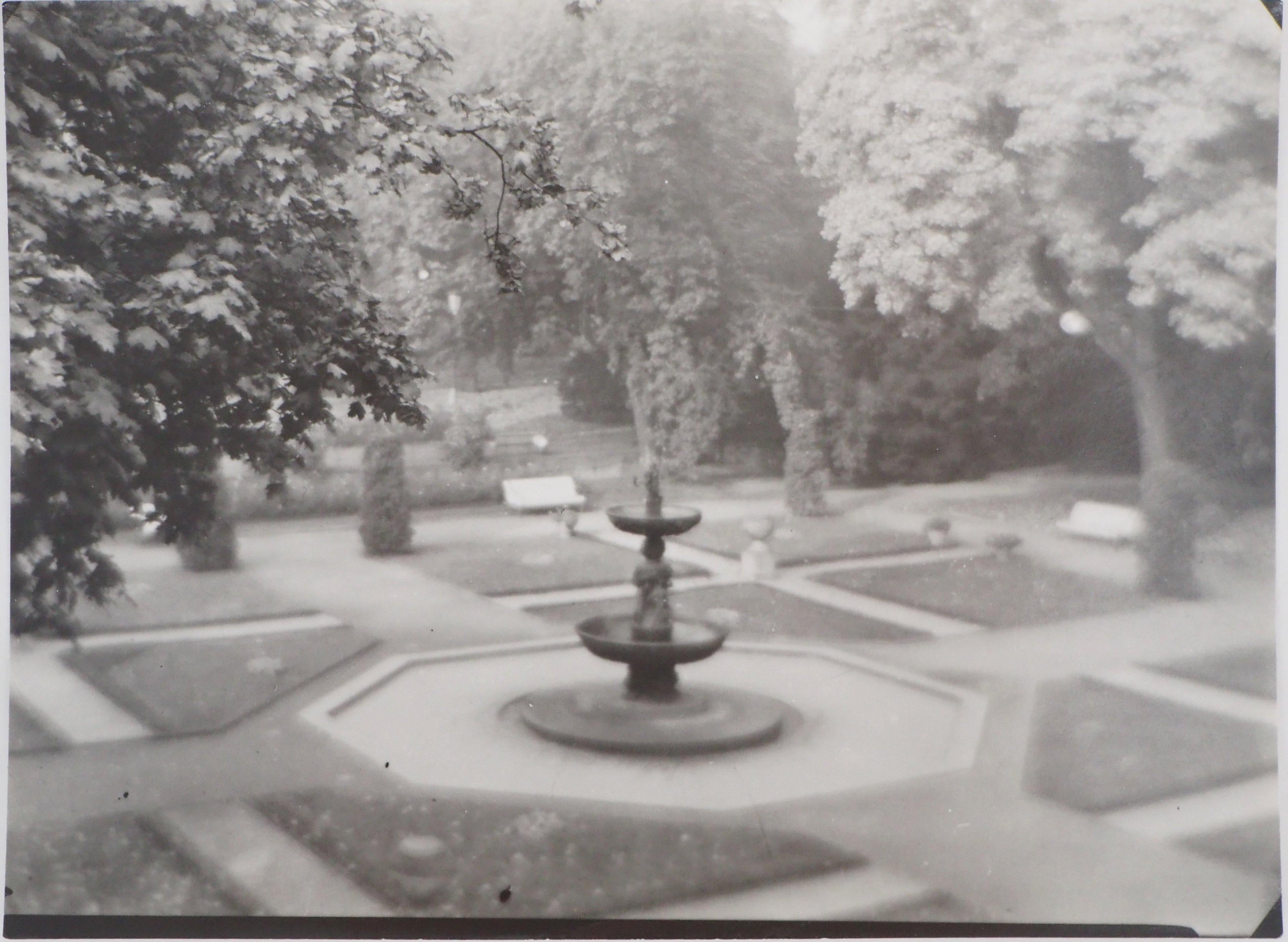 Josef Sudek Landscape Photograph - Prague : Royal Garden - Original Gelatin Silver Photograph, 1969