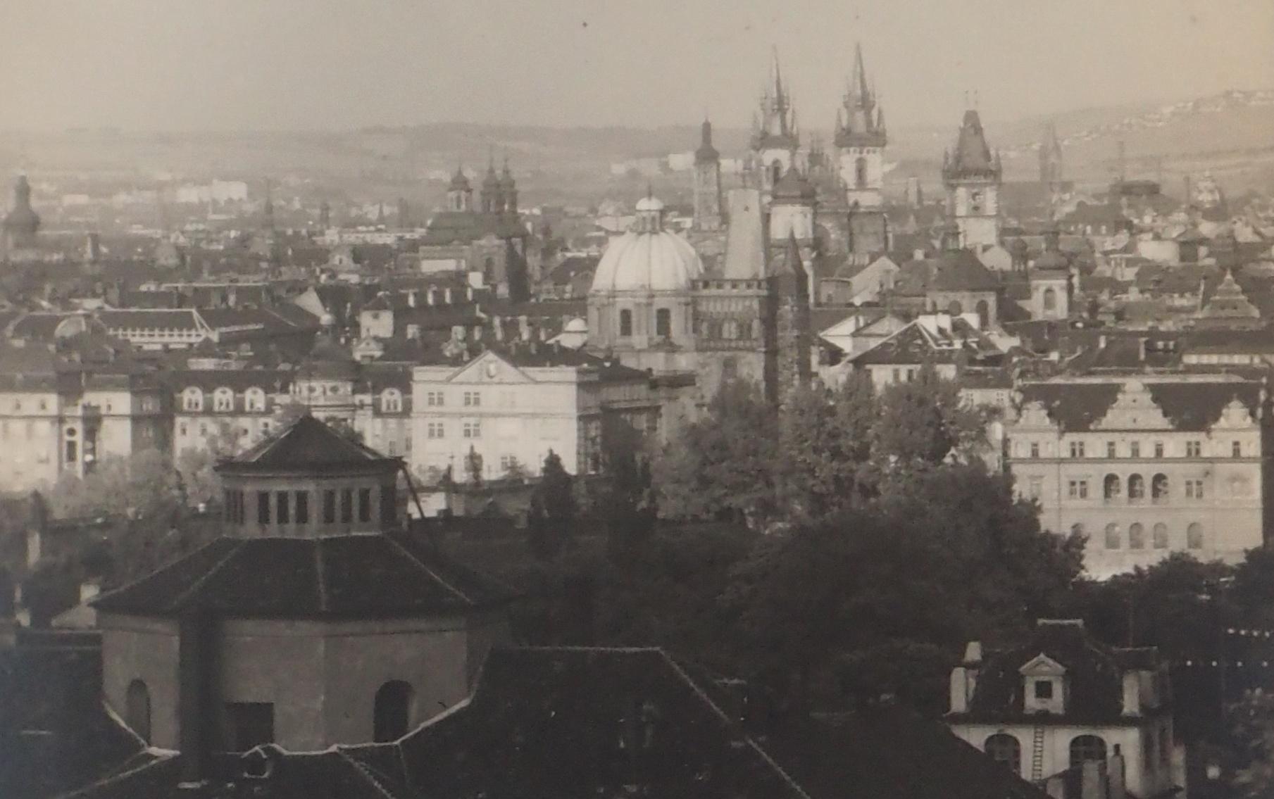 View of Prague - Original Gelatin Silver Photograph For Sale 1