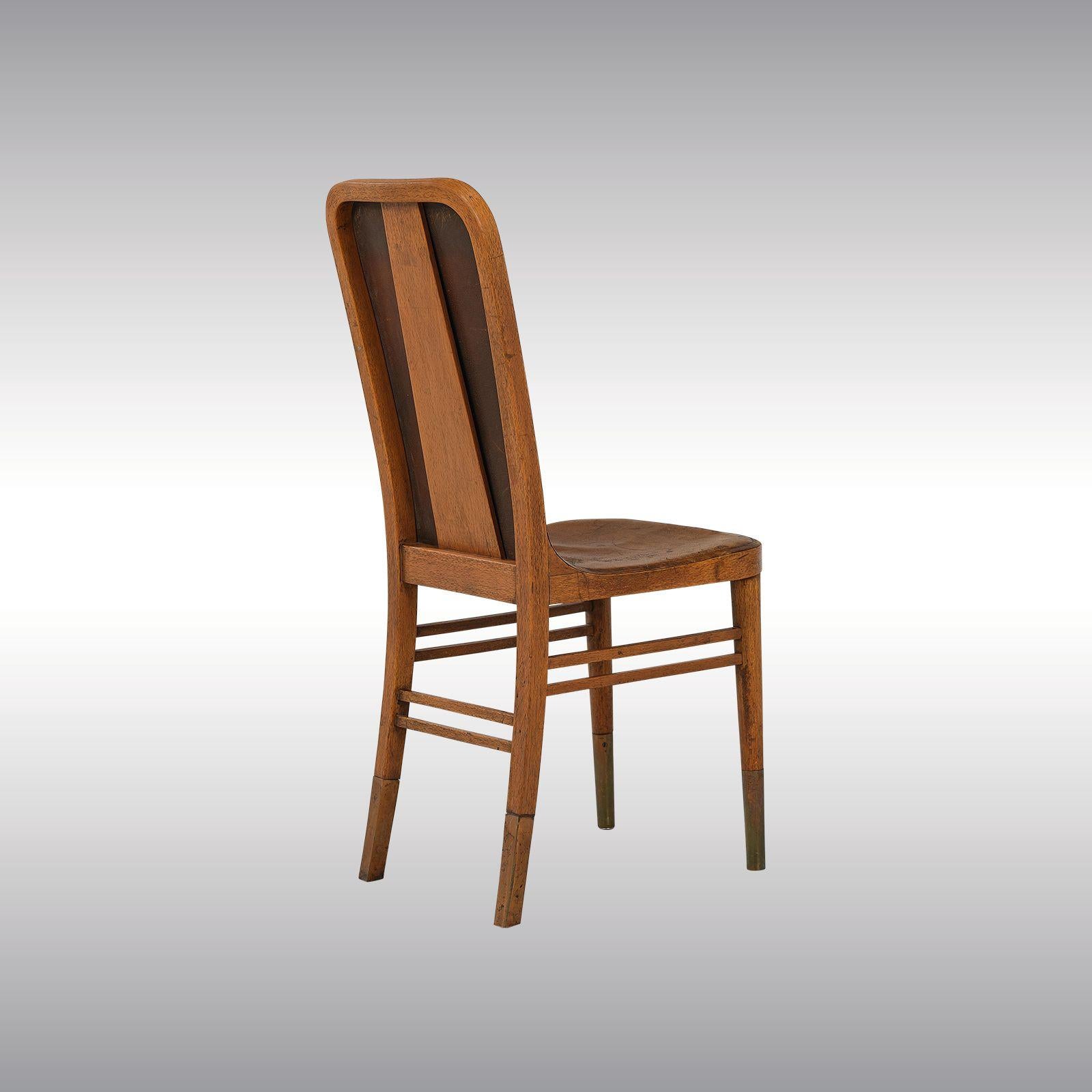 Josef Urban, silla Gebrueder Thonet, número de modelo 405 - Estilo Secesión Original Hecho a mano en venta