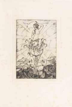 Rinascimento - Acquaforte di J. von Diveki - 1920