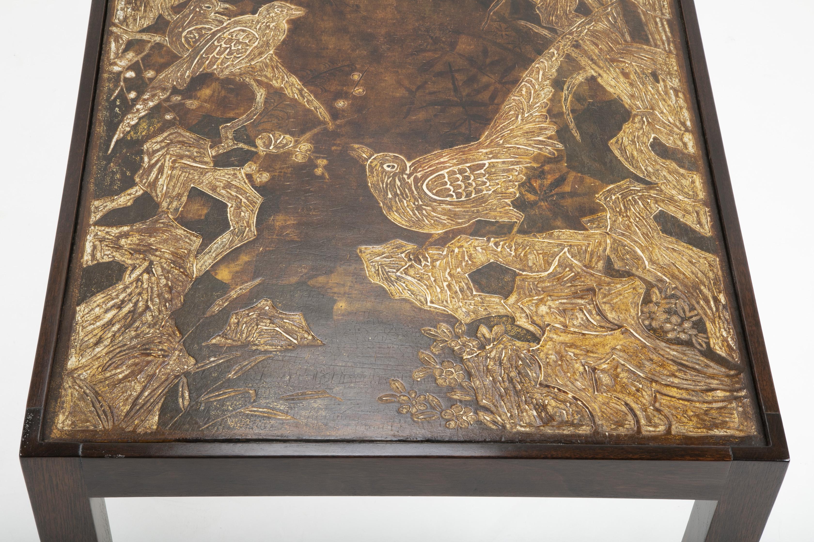 Josef Weilhammer Chinoiserie Modern Lacquered Coffee Table 8