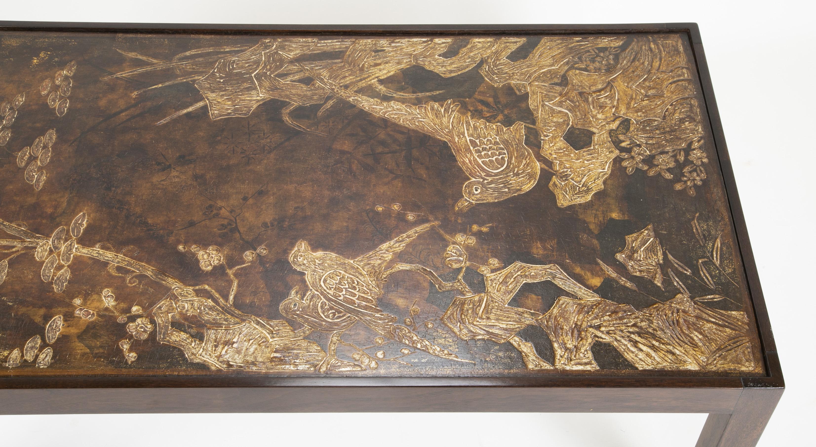 Josef Weilhammer Chinoiserie Modern Lacquered Coffee Table 4