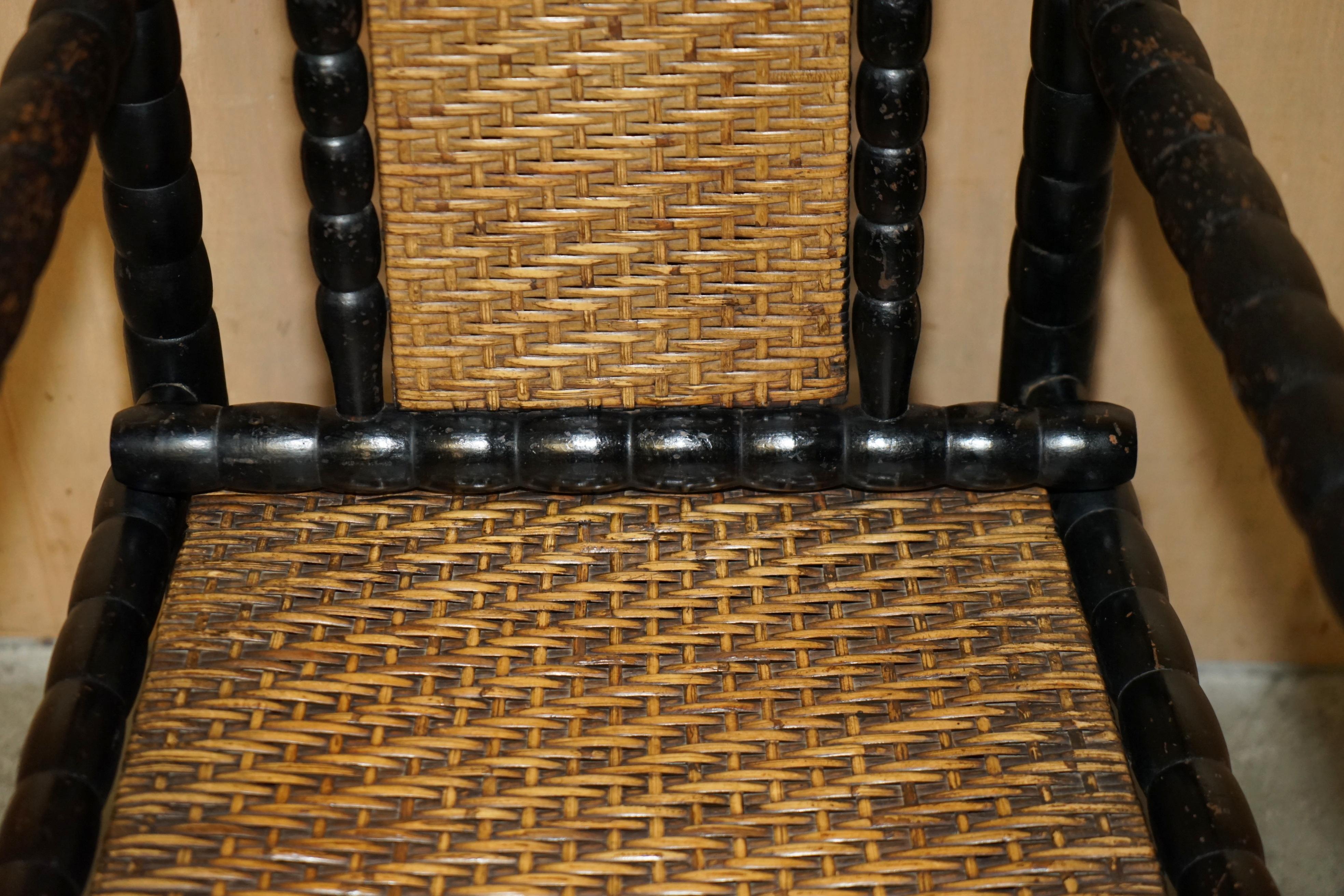 JOSEF ZOTTI POLTRONA JUGENDSTIL SILLÓN DE MADERA DE ÁRBOL EBONIZADO CiRCA 1911 en venta 2