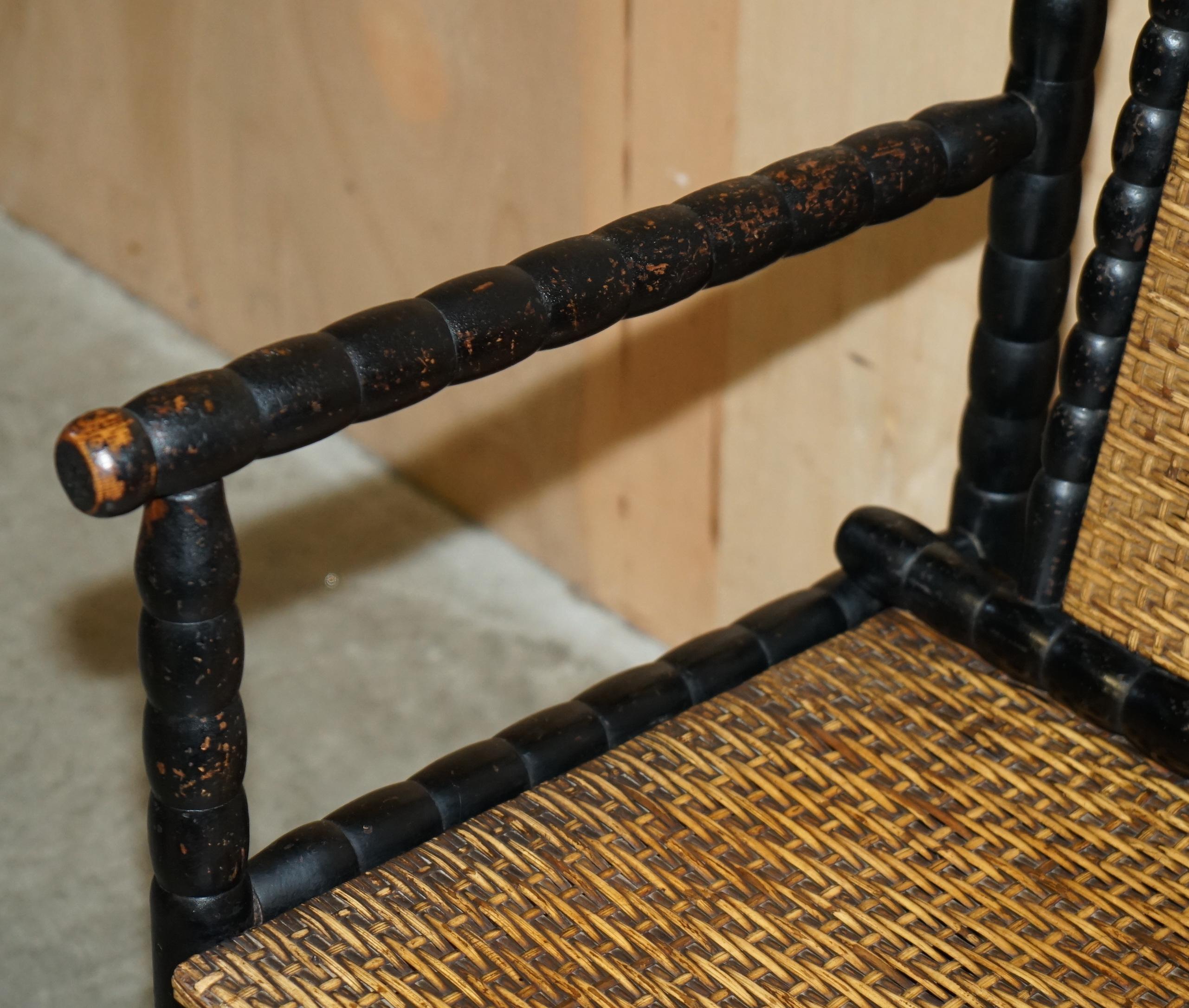 JOSEF ZOTTI POLTRONA JUGENDSTIL SILLÓN DE MADERA DE ÁRBOL EBONIZADO CiRCA 1911 Austríaco en venta