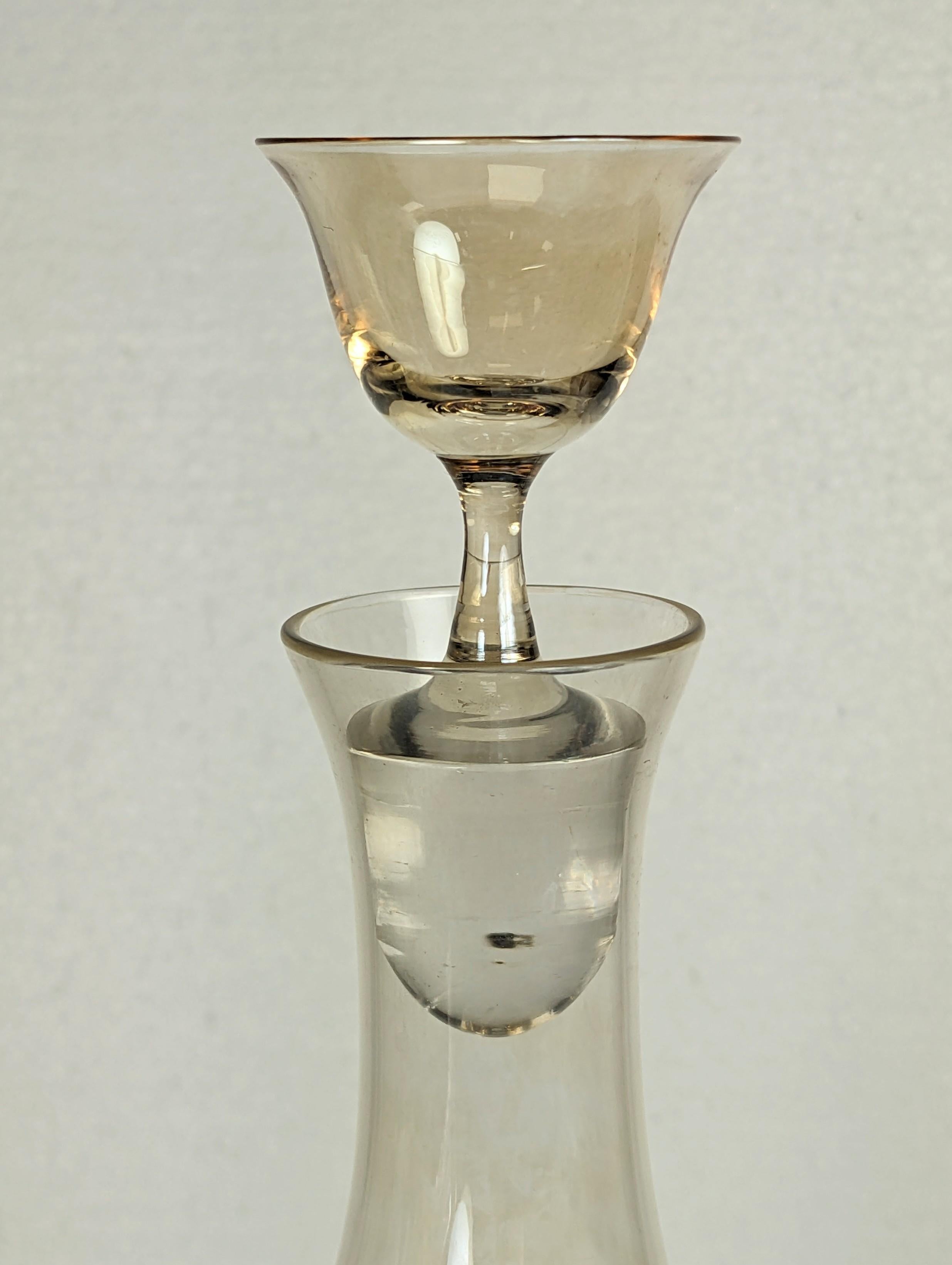 Joseff Hoffman Decanter for the Weiner Wekstatte by Lobmeyr (Österreichisch) im Angebot