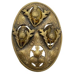 Joseff of Hollywood Scottish Thistle Brooch