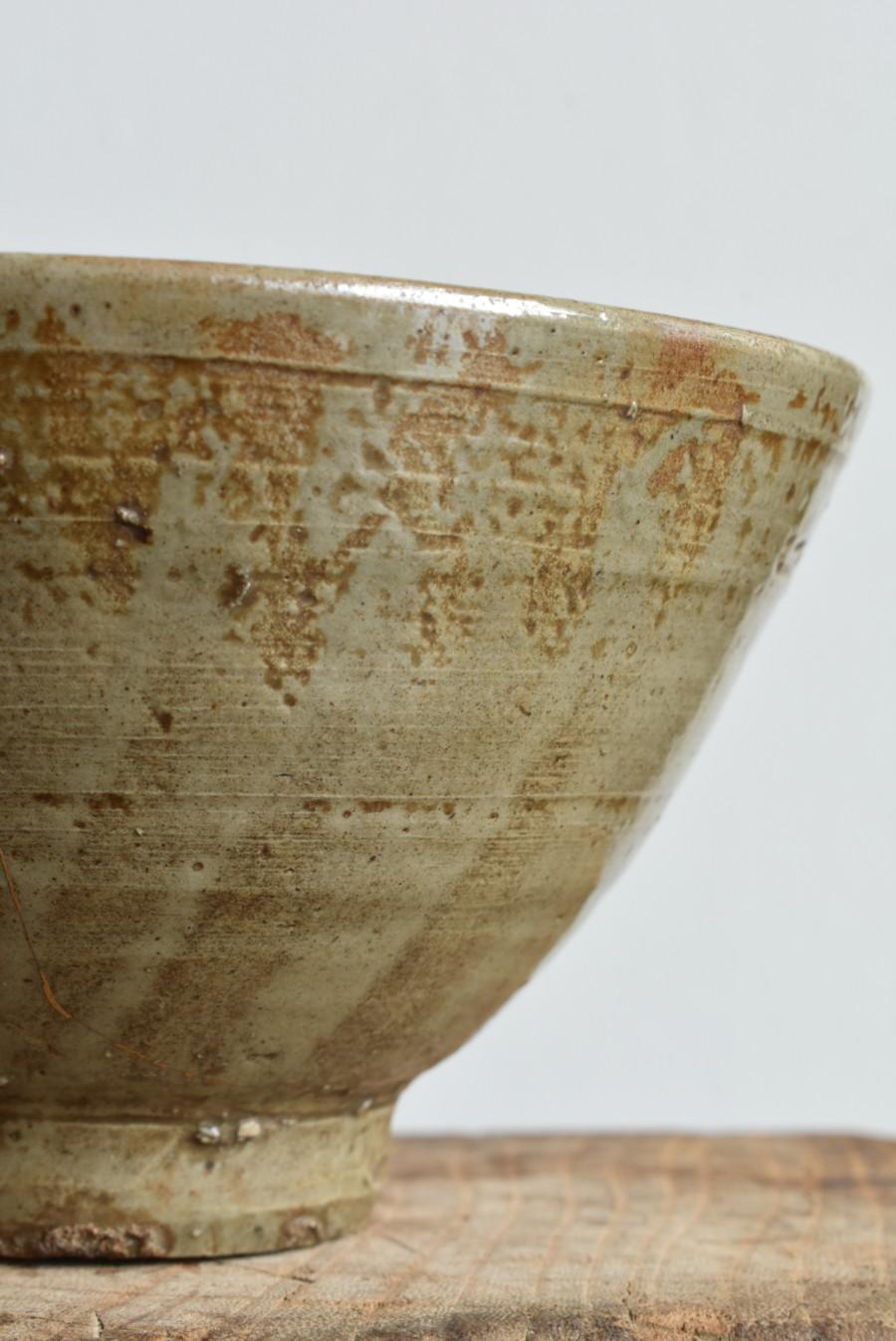 Joseon Dynasty Antique Tea Bowl/1600s/Beautiful Kintsugi Bowl/Wabisabi Pottery 6