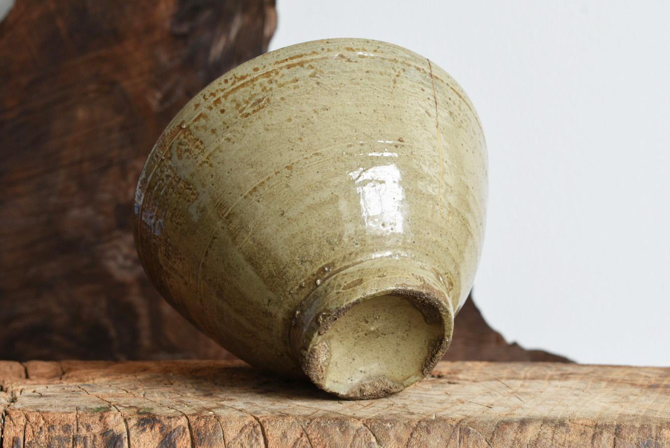 Joseon Dynasty Antique Tea Bowl/1600s/Beautiful Kintsugi Bowl/Wabisabi Pottery 9