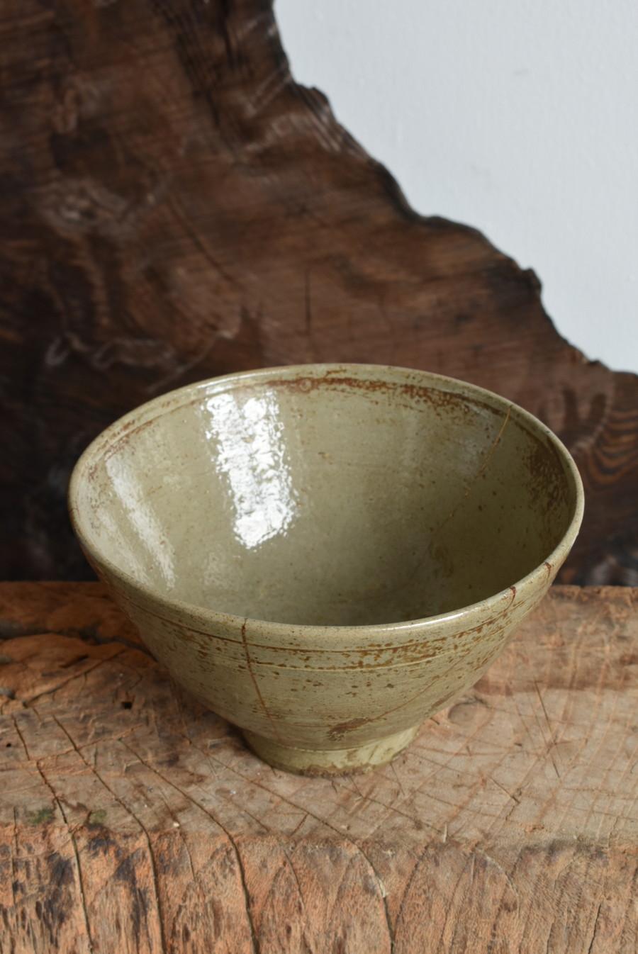 18th Century and Earlier Joseon Dynasty Antique Tea Bowl/1600s/Beautiful Kintsugi Bowl/Wabisabi Pottery