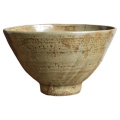 Antike Teeschale aus der Joseon-Dynastie/ 1600er Jahre/schöne Kintsugi-Schale/Wabisabi-Keramik