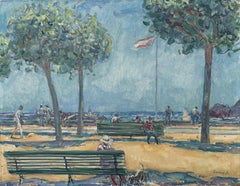 Promenade in Sant Feliu de Guíxols Spain