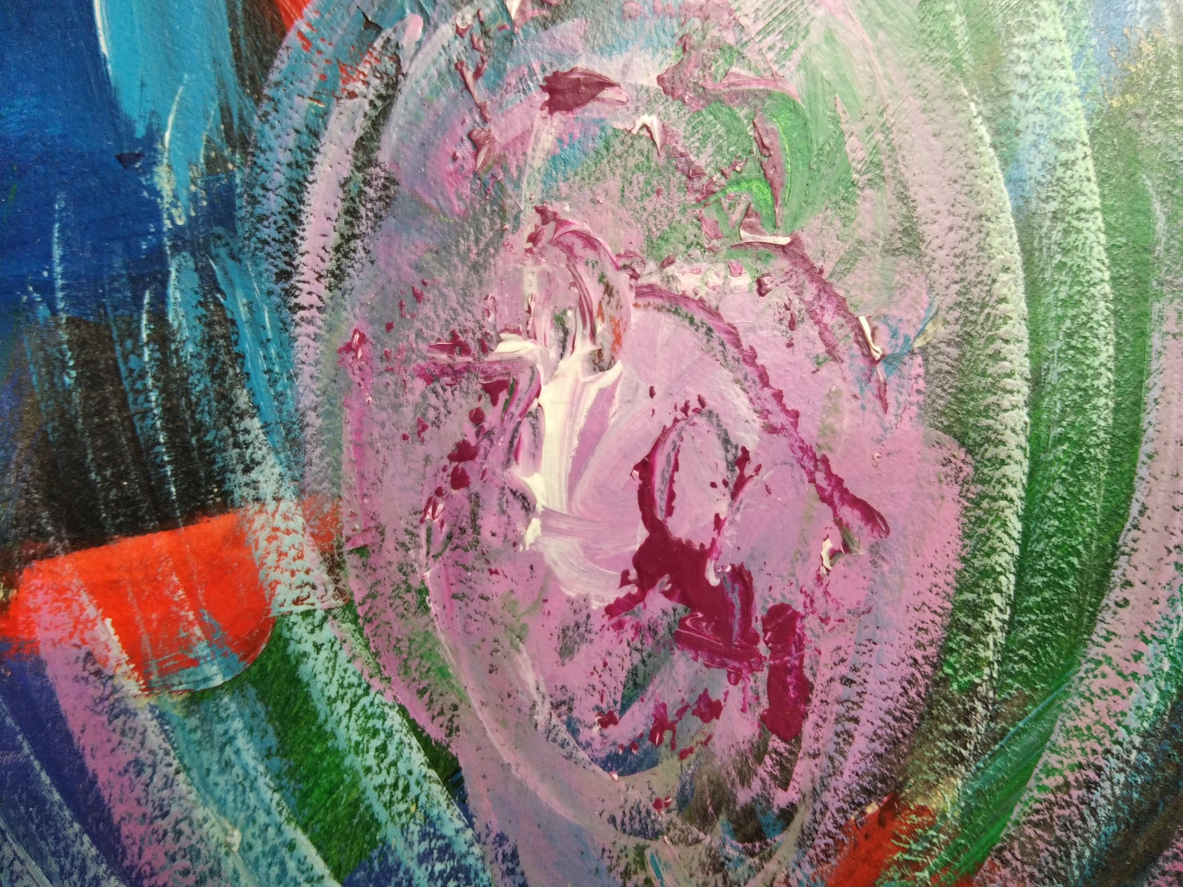 Senza titolo - Abstract Painting Grigio di Josep Coll Bardolet