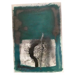 Josep Grau Garriga Mixed Media Sign and Date 89, Spain