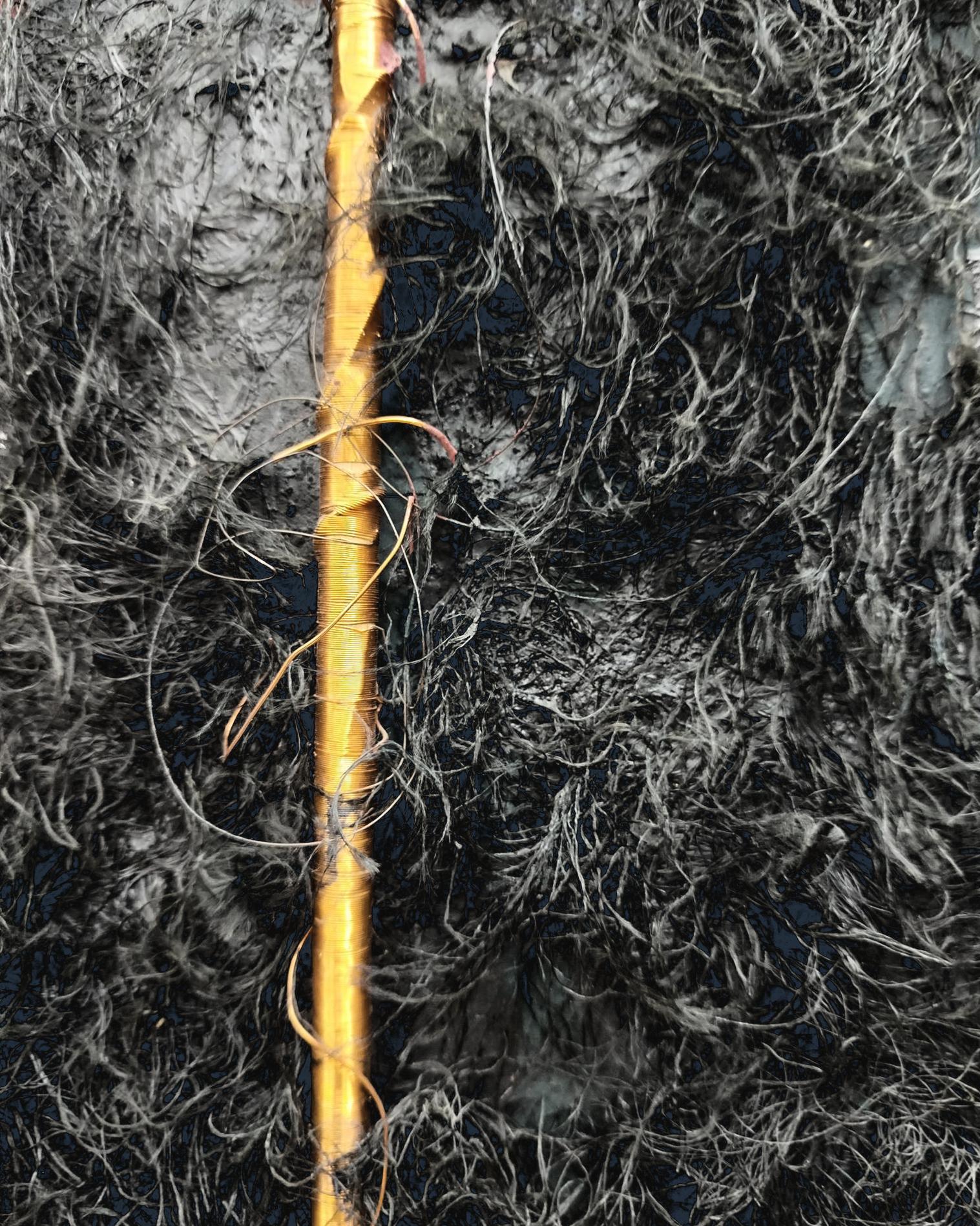 Grau Garriga 14 Textile Collage. abstract For Sale 1