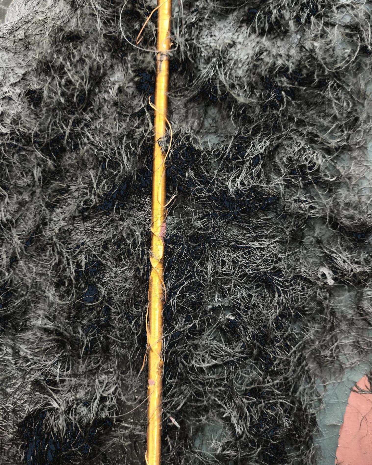 Grau Garriga 14 Textile Collage. abstract For Sale 4