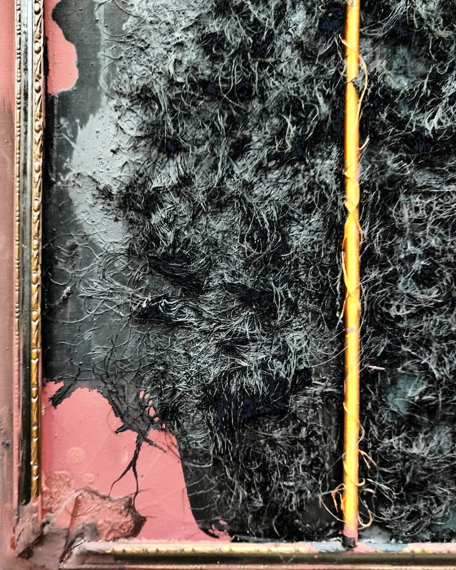 Grau Garriga 14 Textile Collage. abstract For Sale 5