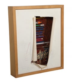 Sin título, collage conceptual y técnica mixta de Josep Grau-Garriga