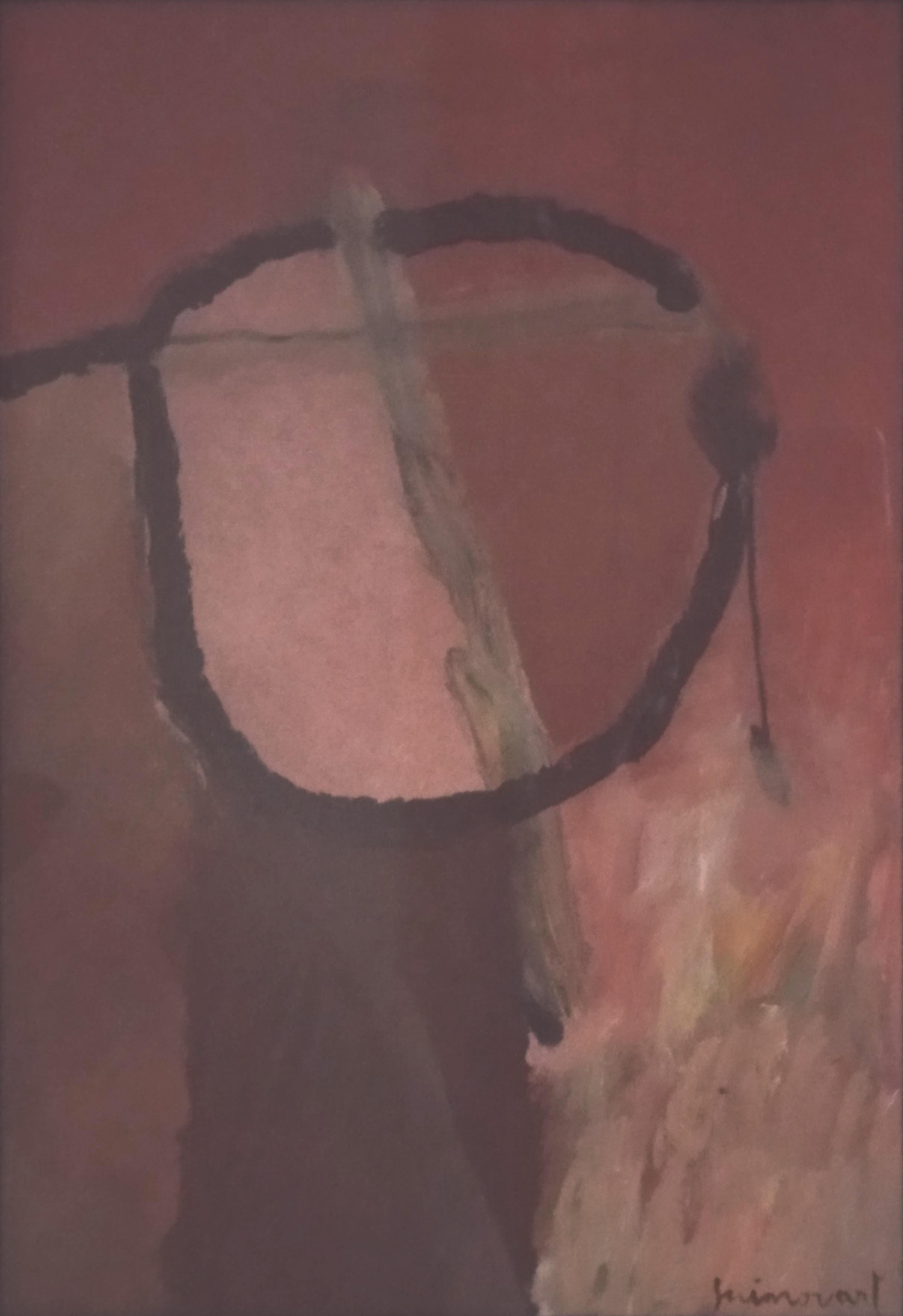 Guinovart. 15  pintar cartón - Painting de Josep Guinovart Bertrán