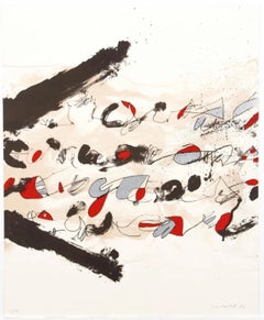 Abstract Latin American Art Spanish Catalan Lithograph Josep Guinovart New York
