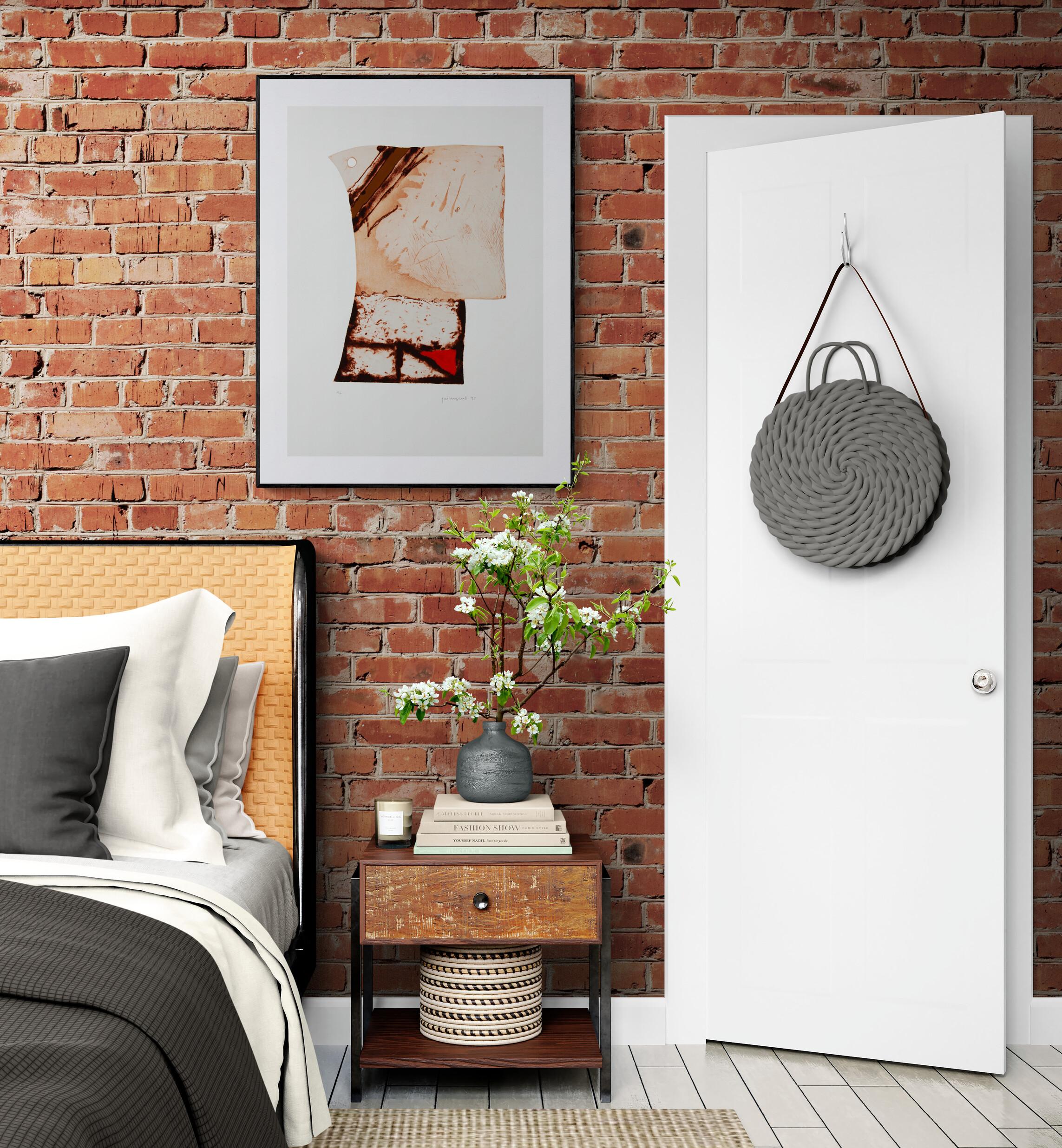 Josep Guinovart IMATGES I TERRA Astrazione contemporanea spagnola colorata a mano in vendita 3