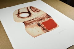 Josep Guinovart IMATGES I TERRA II Coloré à la main Abstraction contemporaine espagnole