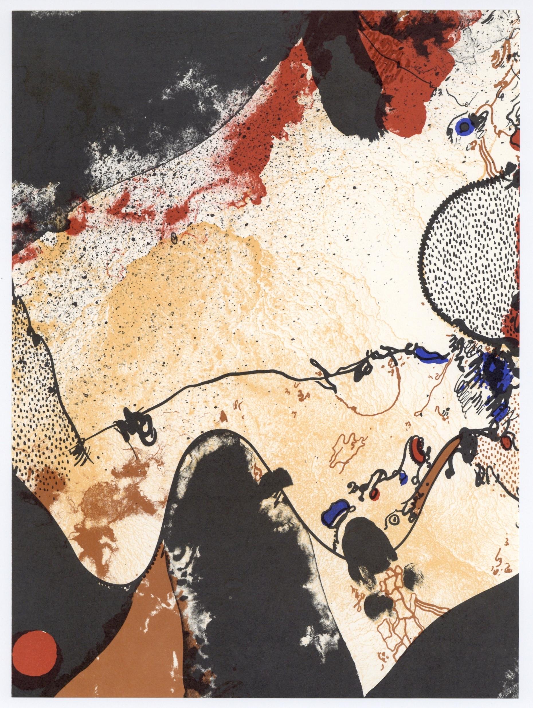 original lithograph - Print by Josep Guinovart Bertrán