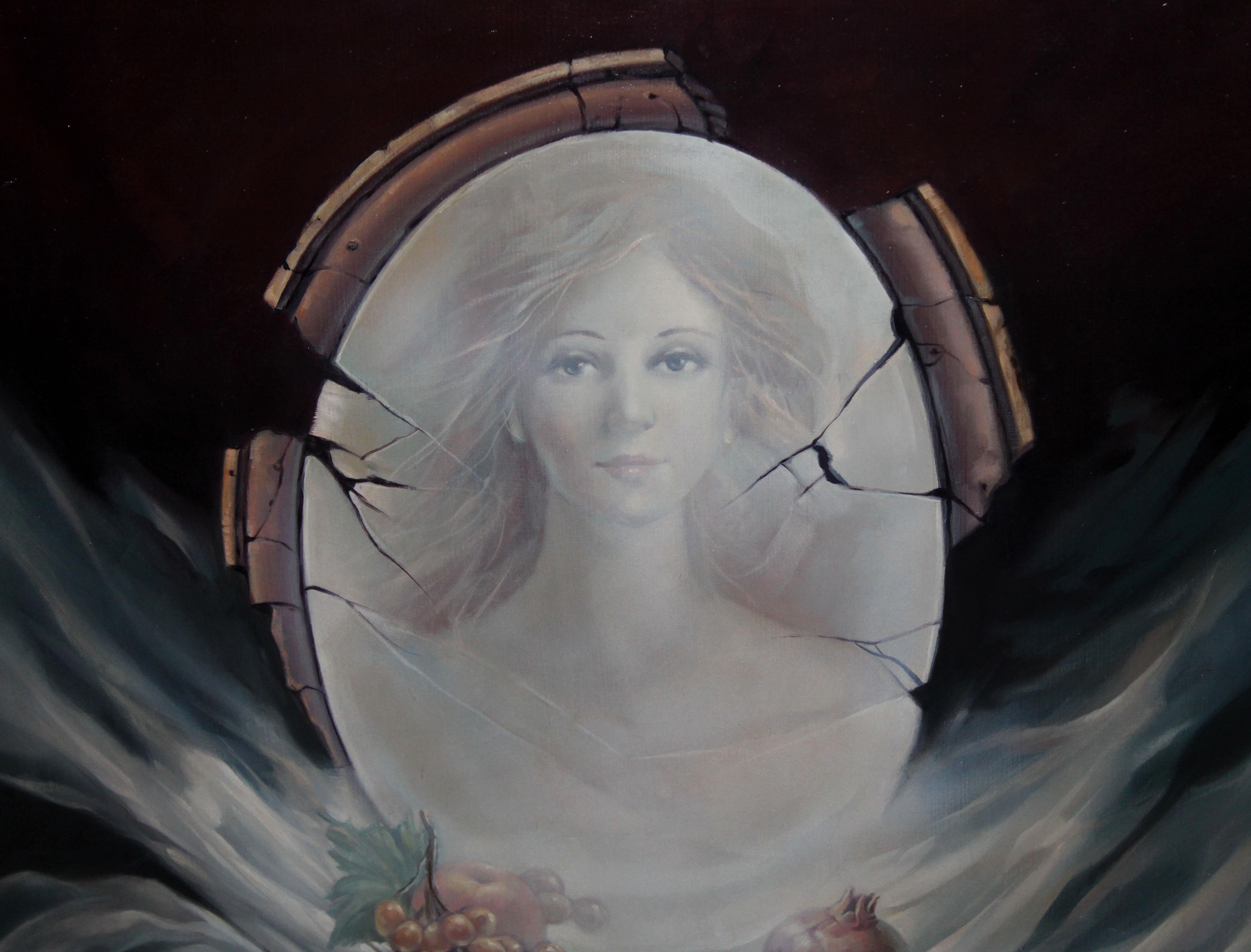 Die innere Welt - Óleo sobre tela (Surrealismus), Painting, von Josep Marí i Lloret