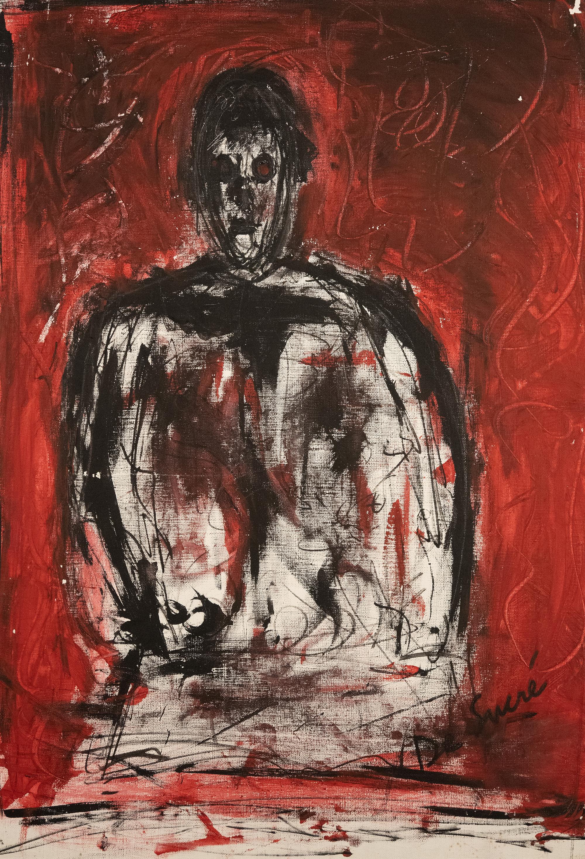 Josep Maria de Sucre · Untitled. Figurative Expressionist Painting. Spain For Sale 4