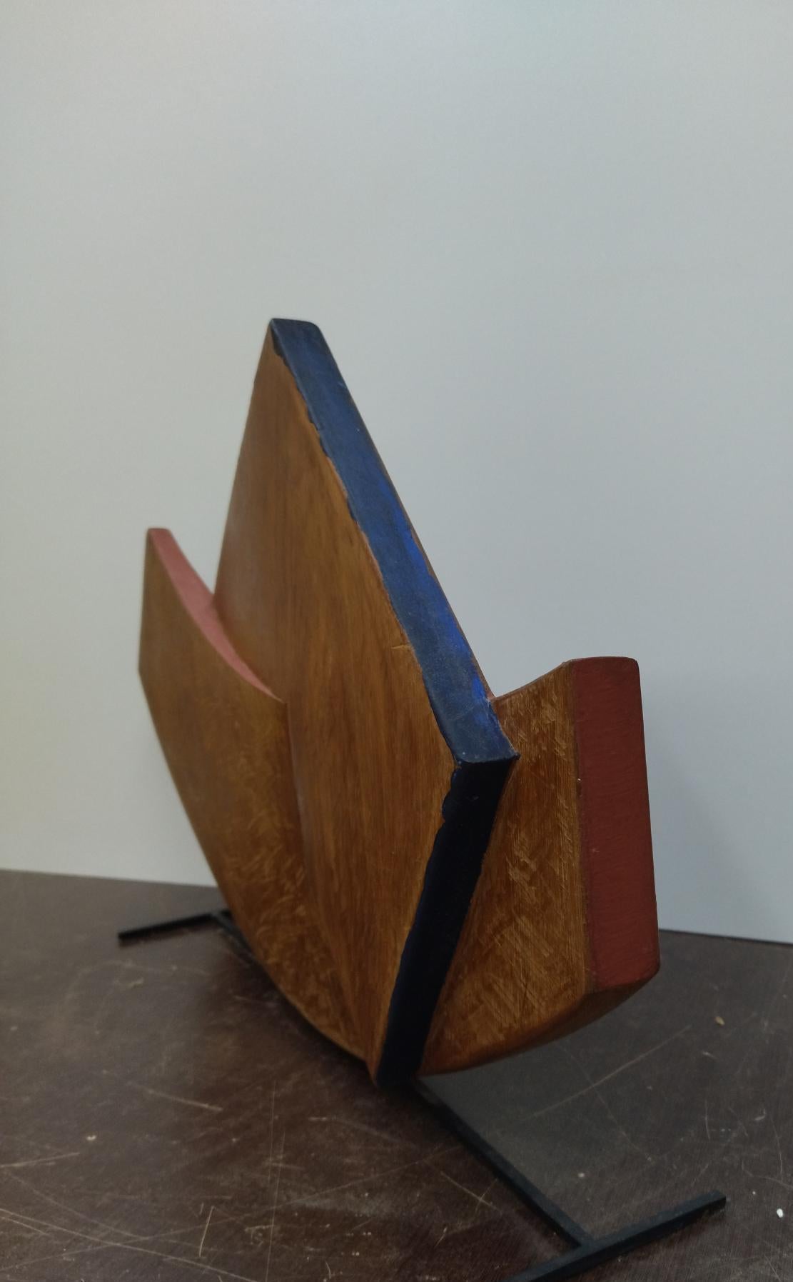 Codina Corona.   Boat   la barca  Original- wood realistic sculpture- For Sale 4