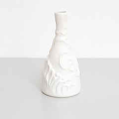 Josep Maria Jujol Casa de Familia Vase, White Ceramic, Spain, 2000