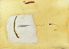 JOSEP MARIA RIERA I ARAGO Mixed Media Collage 1989 Hand Signed Framed