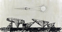 DIBUJO - JOSEP MARIA SUBIRACHS - ECLIPSE, 1964